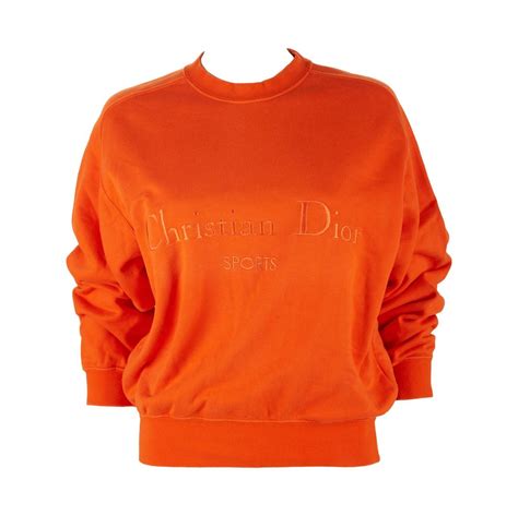 dior orange sweater